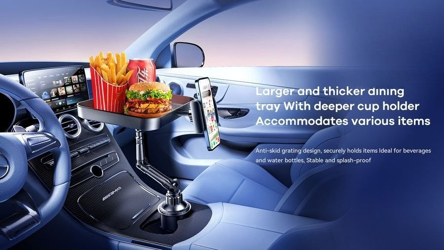 Remax Car Cup Holder RM-C48 Multipurpose Car Cup Holder Tray Remax Car Cup Holder RM-C48 Multipurpose Car Cup Holder Tray